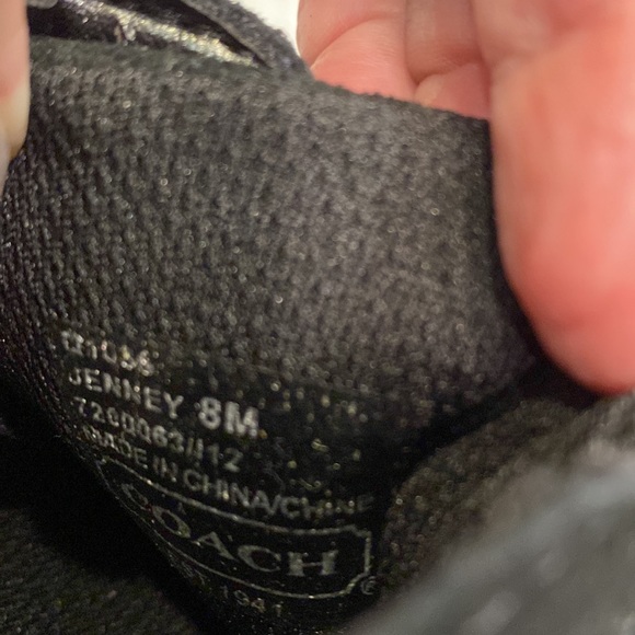 COACH sneakers NWT size 8M - Picture 6 of 6